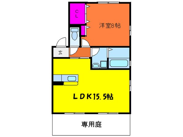 トワヴェ－ルⅠの物件間取画像